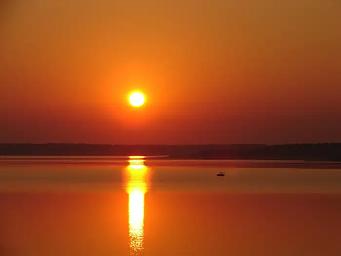 Water Valley Landing Sun