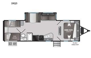2021 Radiance Ultra Lite 28QD RV rental photo 2