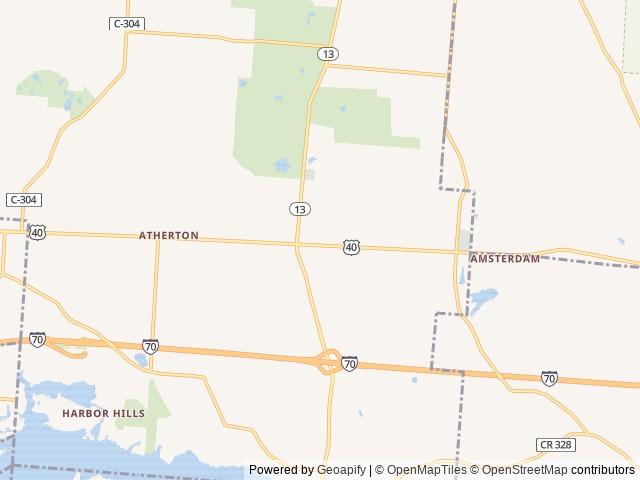 Map for 2021 Forest River Grey Wolf  Bumper Pull near Thornville, OH
