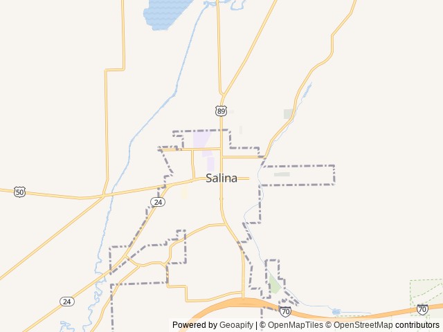 Map for 2019 Keystone hideout 29 dfswe luxury sleeps 10 near Salina, UT