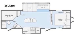 2014 Winnebago Towables Ultralite 28DDBH