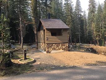 Bathroom and water spigot