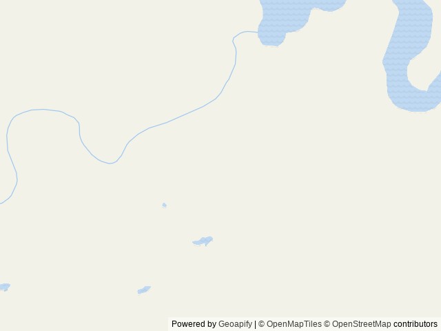 Map of Middle Dangerous River Cabin location at Yakutat, AK, United States