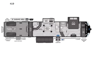 2022 Keystone RV Fuzion 419 Outer Banks Vacation
