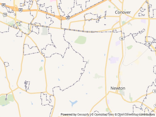 Map for Adventure-Ready R-Pod 180 • Delivery Available near Newton, SC