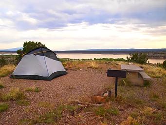 Tent Camping Tetilla Peak Campground