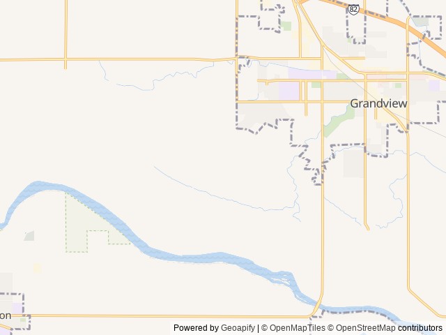 Map for 1996 Jayco Eagle 257RBS near Grandview, OR
