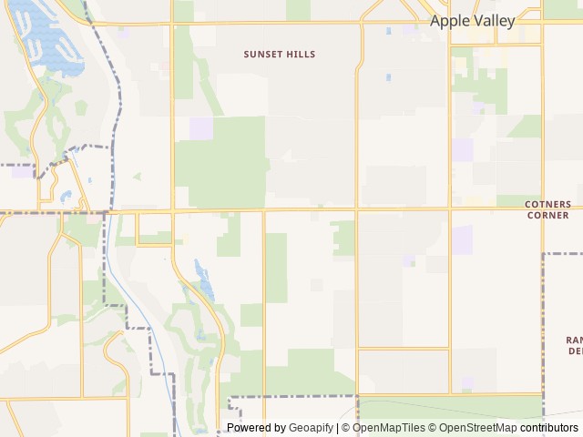 Map for 2006 Fleetwood RV Evolution pop up near Apple Valley, CA