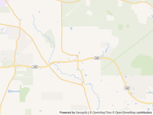 Map of Big Horn RV Resort location at Conroe, TX, United States
