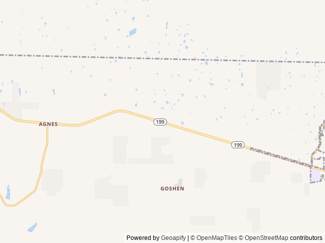 Map of Outwest Campground and RV Park location at Benbrook, TX, United States