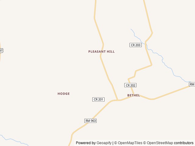 Map of Lantana RV Park location at Burnet, TX, United States