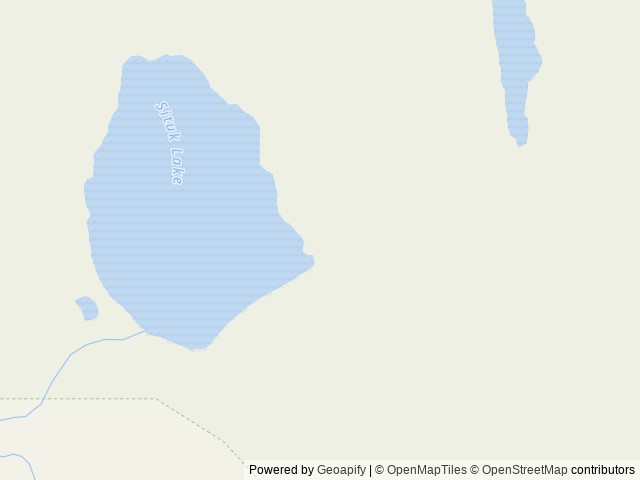 Map of Situk Lake Cabin location at Yakutat, AK, United States