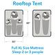 Bean Teardrop Trailer Sleeps 4-6 +RTTent +BikeRack