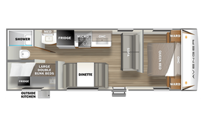 "The Adventurer" PrimeTime Avenger Bunkhouse 26BK
