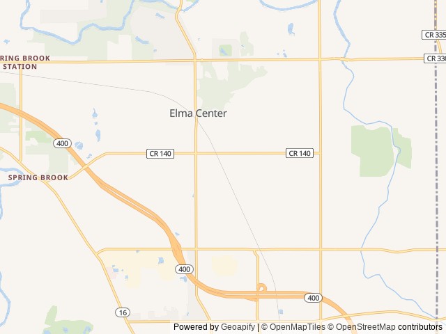 Map for Mountain Majesty - 2026 Open Range near Elma Center, NY