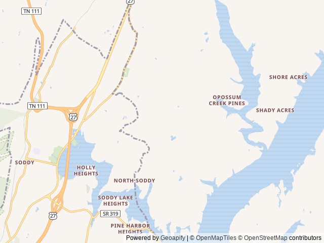 Map for FULLY STOCKED! BUNK ROOM-FULL DELIVERY & SET UP near Soddy-Daisy, TN