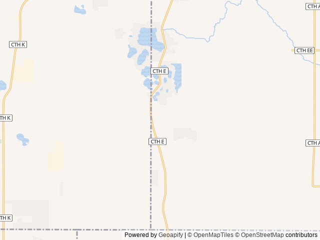 Map for 2019 Keystone RV Sprinter Campfire Edition 29FK near Waupaca, WI