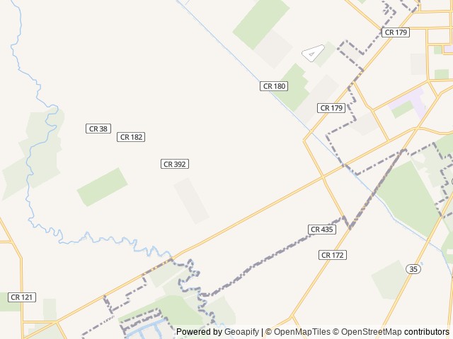 Map of Sunset RV Park location at Alvin, TX, United States