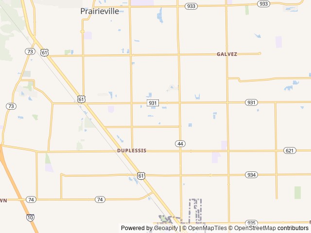 Map for 2019 Flagstaff Micro Lite 25FKS near Gonzales, LA