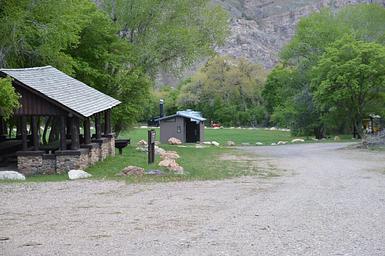 Vaulted Toilet Lower Loop Area