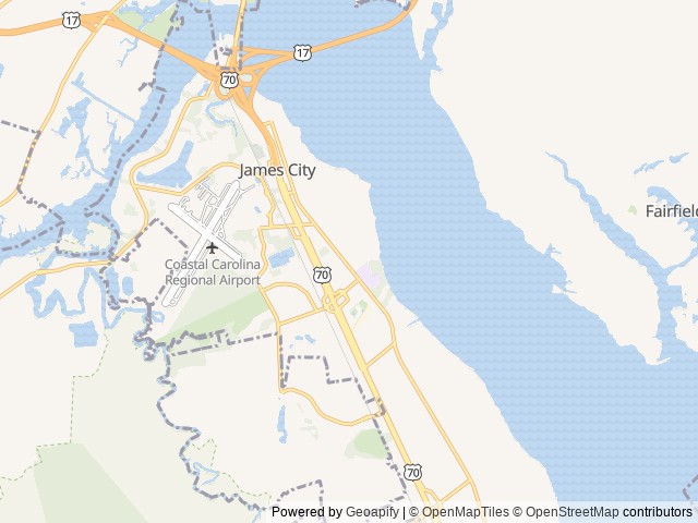 Map for Sleeps 8! Starlink, Brand New! Bunkhouse! near New Bern, NC