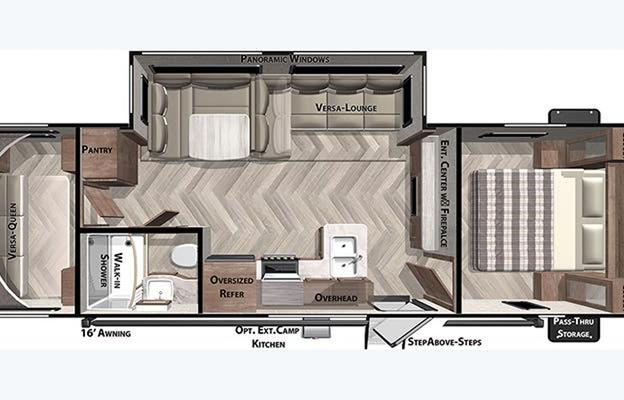 Delivery-Only Wildwood X-Lite Bunkhouse | Sleeps 9