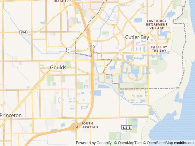 Map for 2026 Thor A.C.E. DRDY Adventure Rentals. near Miami, FL
