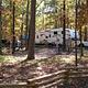 Two trucks with camper trailers