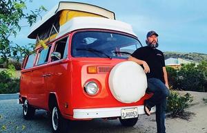 "RELL SUNN" Classic Volkswagen Pop Top Camper Van