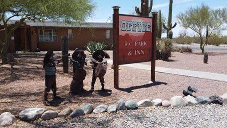 Enjoy our RV Park between Phoenix and Tucson