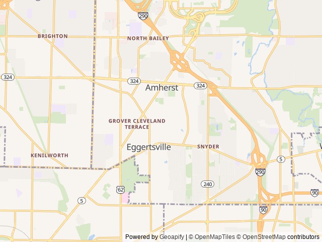 Map for S’more Palace near Buffalo, NY