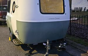 Cozy Green Lima Bean Camper