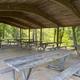 Inside of Corbin’s Island Picnic Shelter