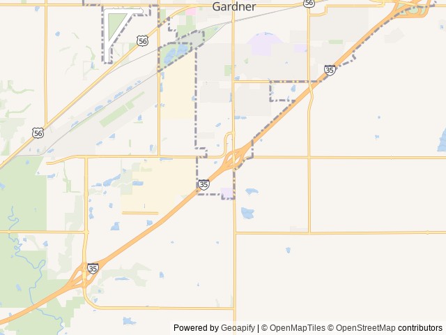 Map for Marriott On Wheels (Delivery Only) near Gardner, MO