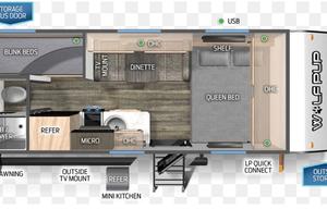 2024 Forest River RV  Wolf Pup Black Label 17JWBL