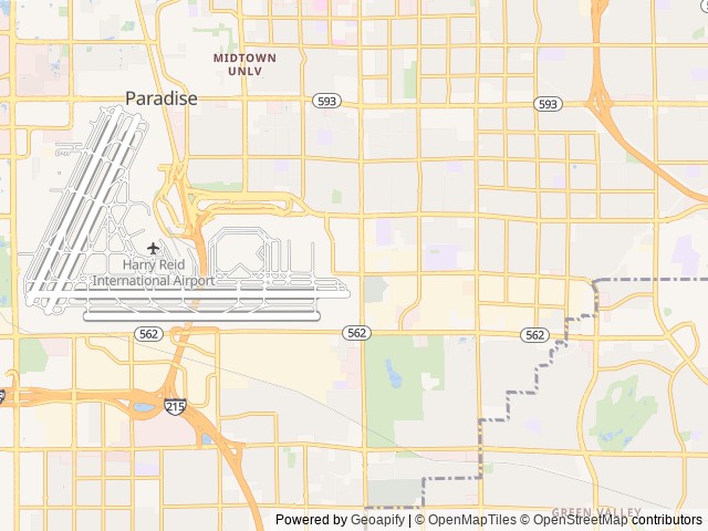 Map for 2019 THOR, FREE UNLIMITED MILES!! HIGHLY RATED!! near Las Vegas, NV