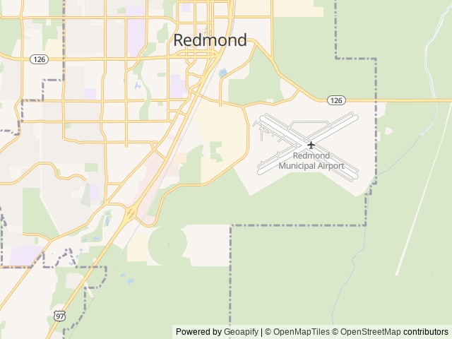Map for 2021 Dutchmen RV Coleman Rubicon 1608RB near Redmond, OR