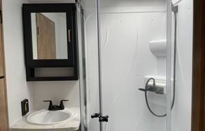 RV outback with private bunkroom