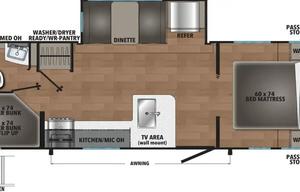 2025 Bunkhouse Sleeps 6 | Delivery Available