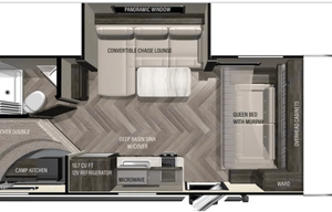 2022 Forest River RV Ozark 1680BSKX