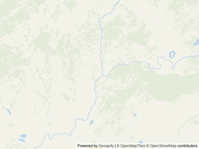 Map of Slough Creek Campground location at Yellowstone National Park, WY, United States