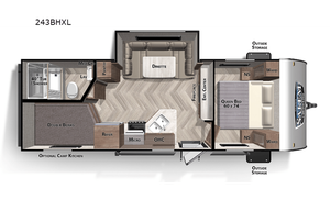 2023 Forest River RV Salem Cruise Lite 243BHXL