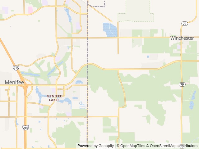 Map for 2021 Heartland Pioneer BH 250 near Winchester, CA