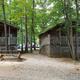Cabin exterior at High Rock Lake Campground
