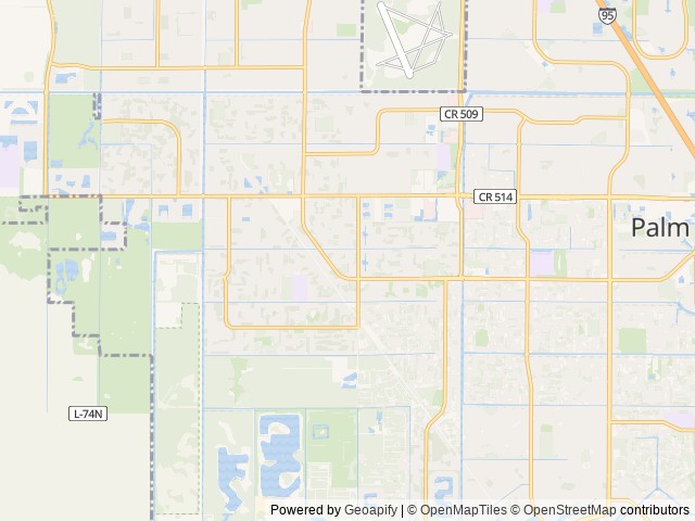 Map for MEET “DAKOTA” OUR FAMILY FUN RV near Palm Bay, FL