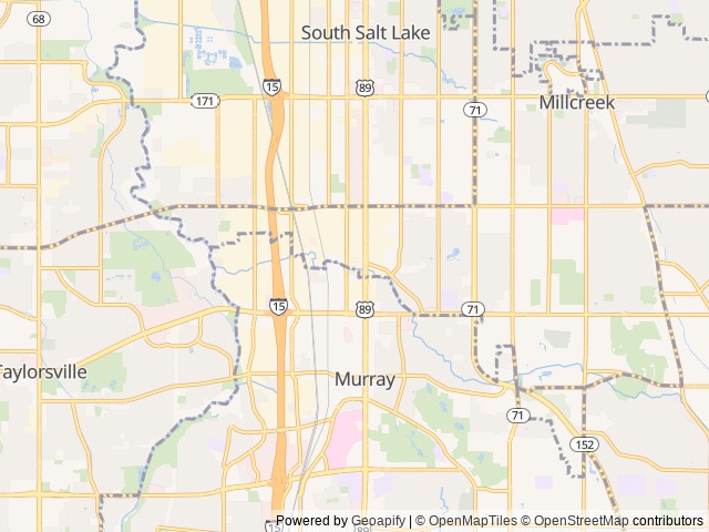 Map for 2015  Thor Motor Coach Four Winds 28A near Millcreek, UT