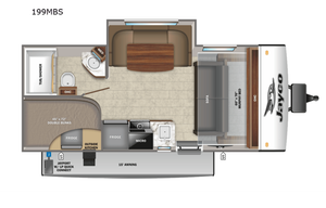 2022 Jayco Jay Feather Micro 199MBS
