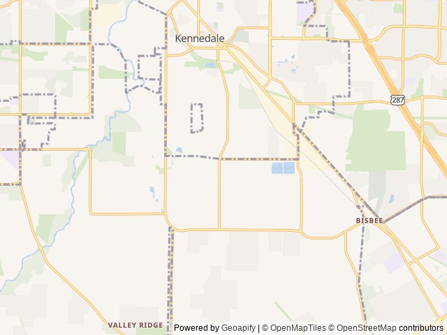 Map of DFW Mid-Cities RV Park location at Fort Worth, TX, United States