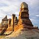 A Sandstone Spire in the Chesler Park Area of Canyonlands Needles District