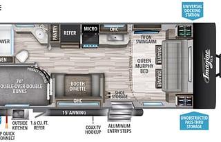 Family Set-up Camper, Ready to Roll Out!